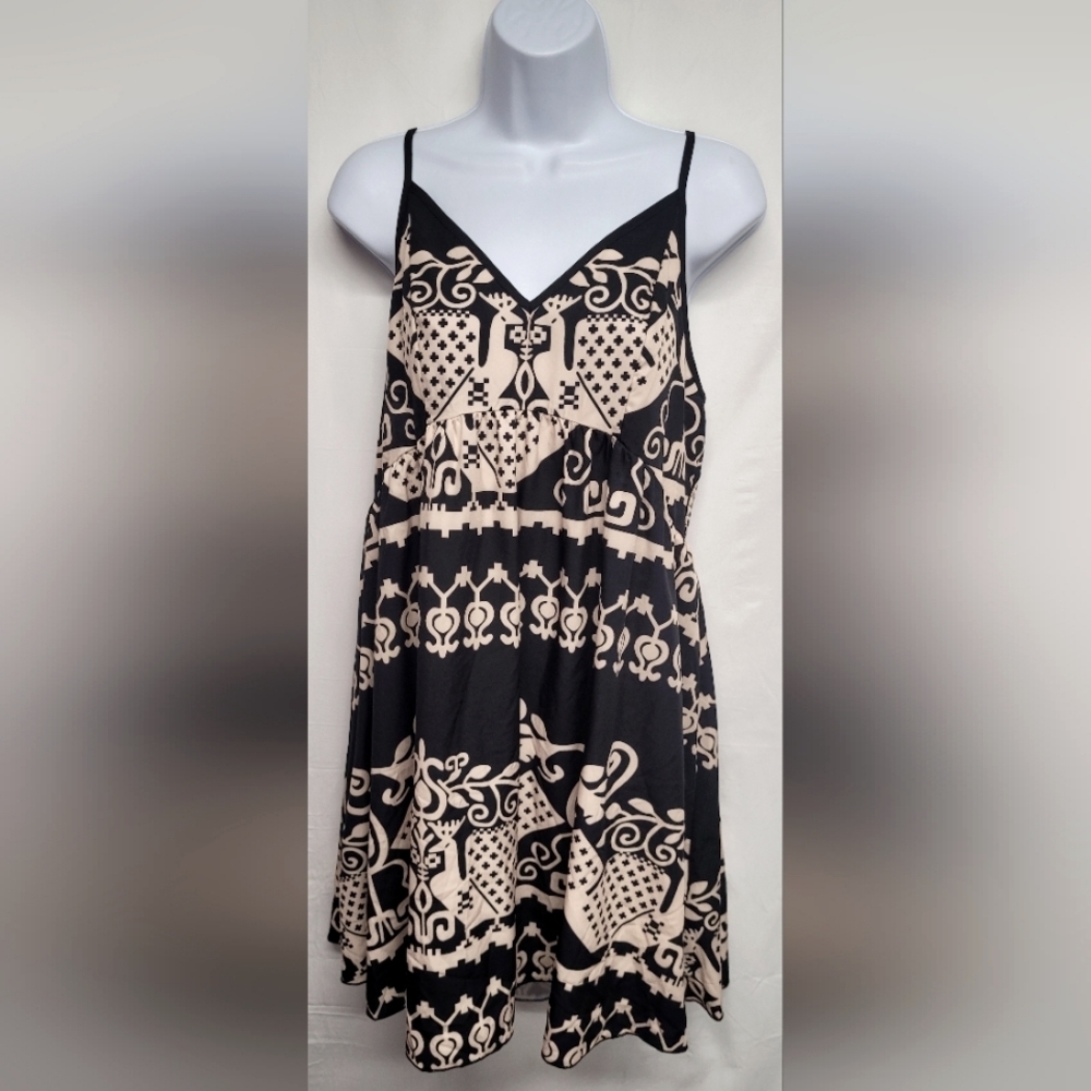 SHEIN Joress Tunic Mini Dress 0XL New Smock Back Spaghetti Straps